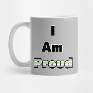 I am proud (Agender) Mug